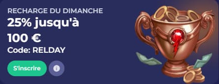Bruno Casino bonus dimanche