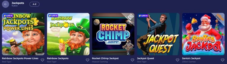 Bruno Casino Jackpots